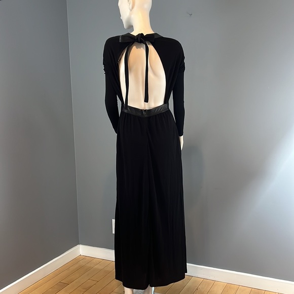 NWT Rosetta Getty Black Backless Dress Sz Small - Picture 6 of 14